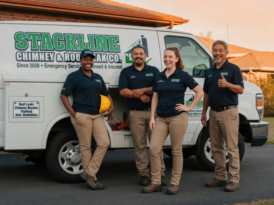 Chimney flashing repair company in Sequim, WA